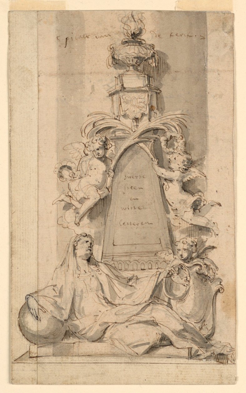 Conception pour le Monument de van der Cammen-Henriques dans l