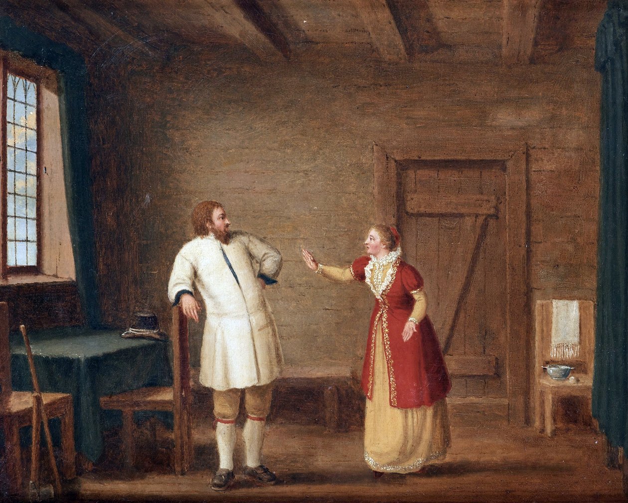 Le roi Gustave I Vasa (1496-1560) à Ornas - Pehr Hilleström