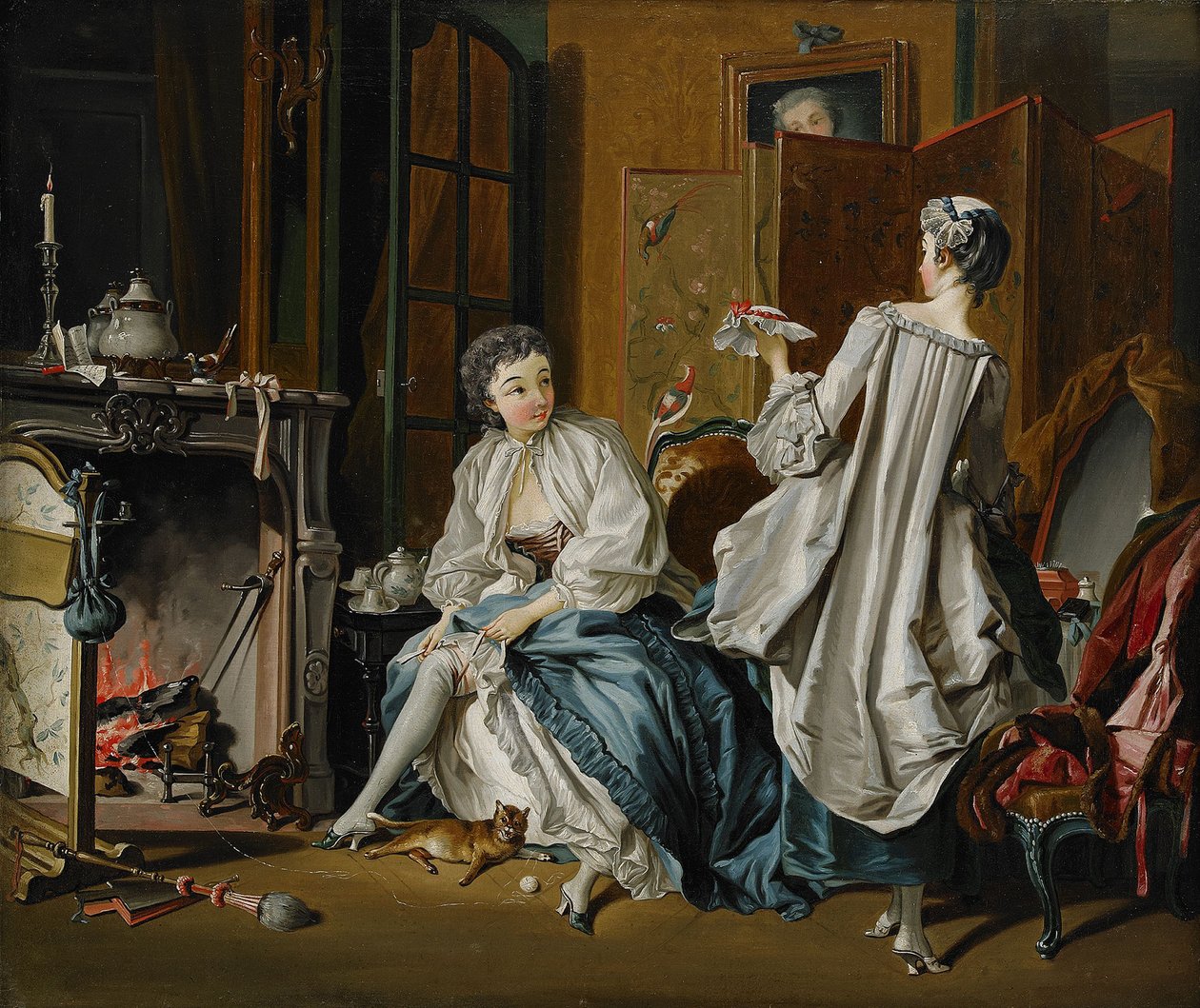 Toilette du matin après François Boucher - Pehr Hilleström