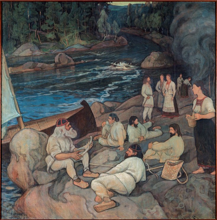 Le chant de Väinämöinen - Pekka Halonen