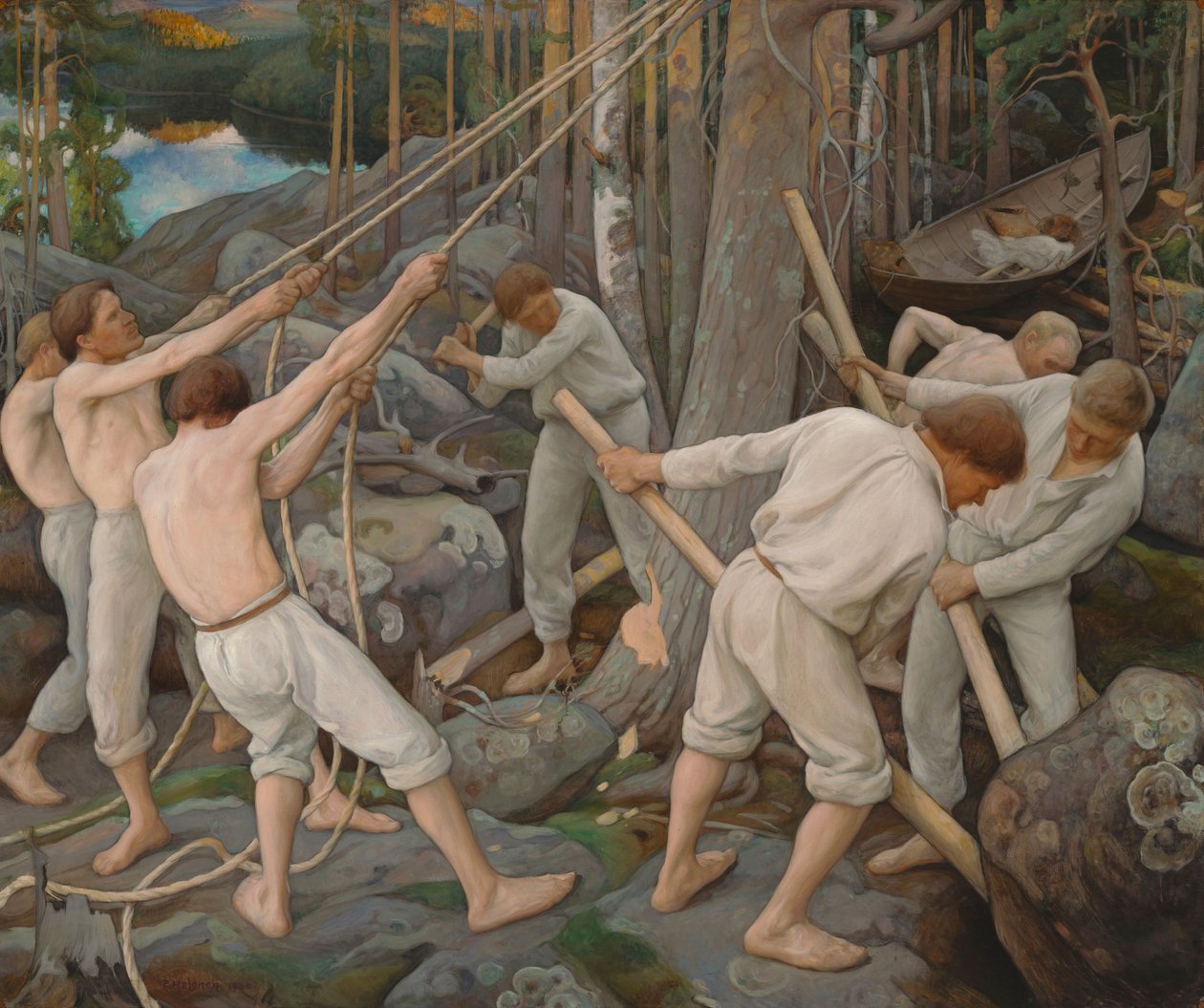 Pionniers en Carélie - Pekka Halonen