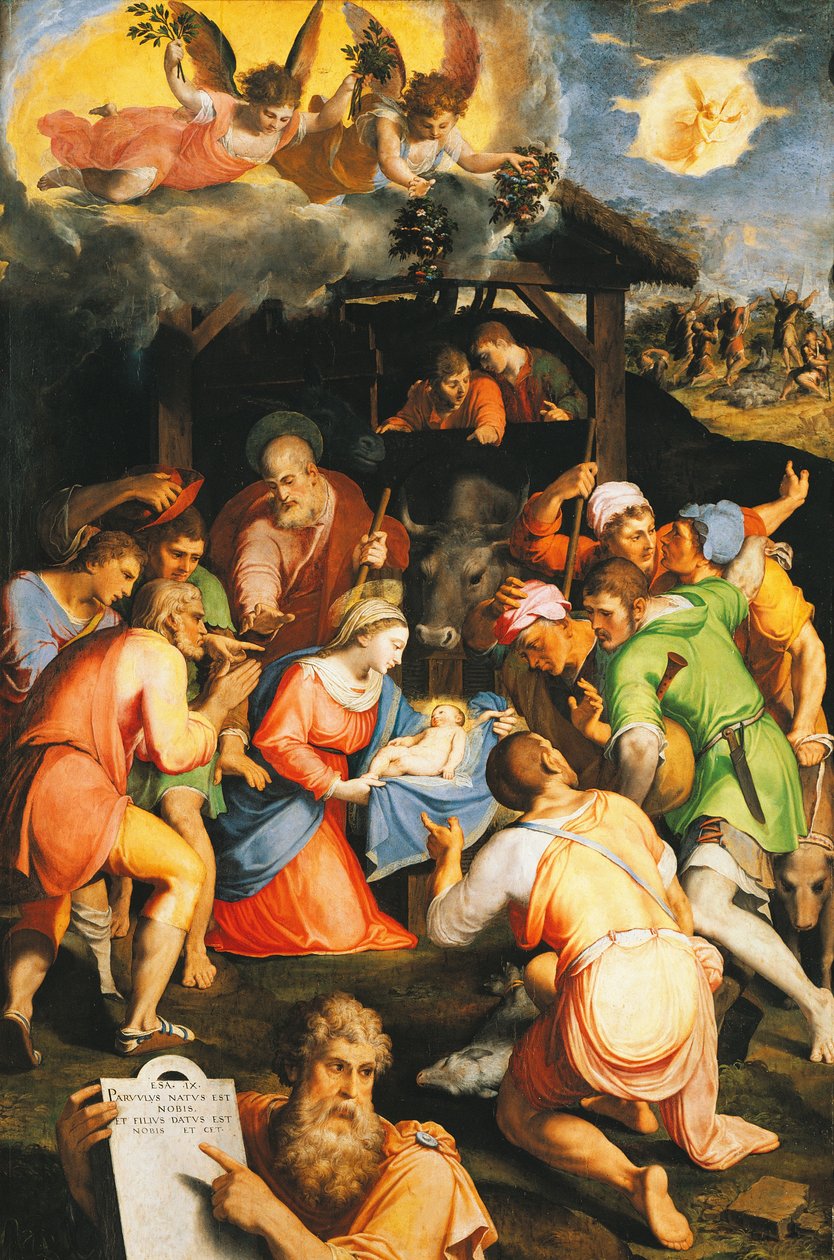 Adoration des bergers - Pellegrino Tibaldi