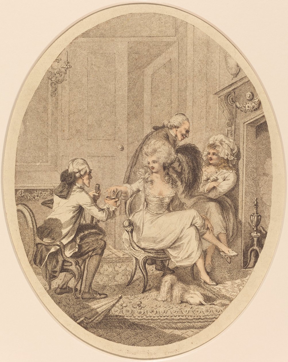 Le foyer français - Peltro William Tomkins