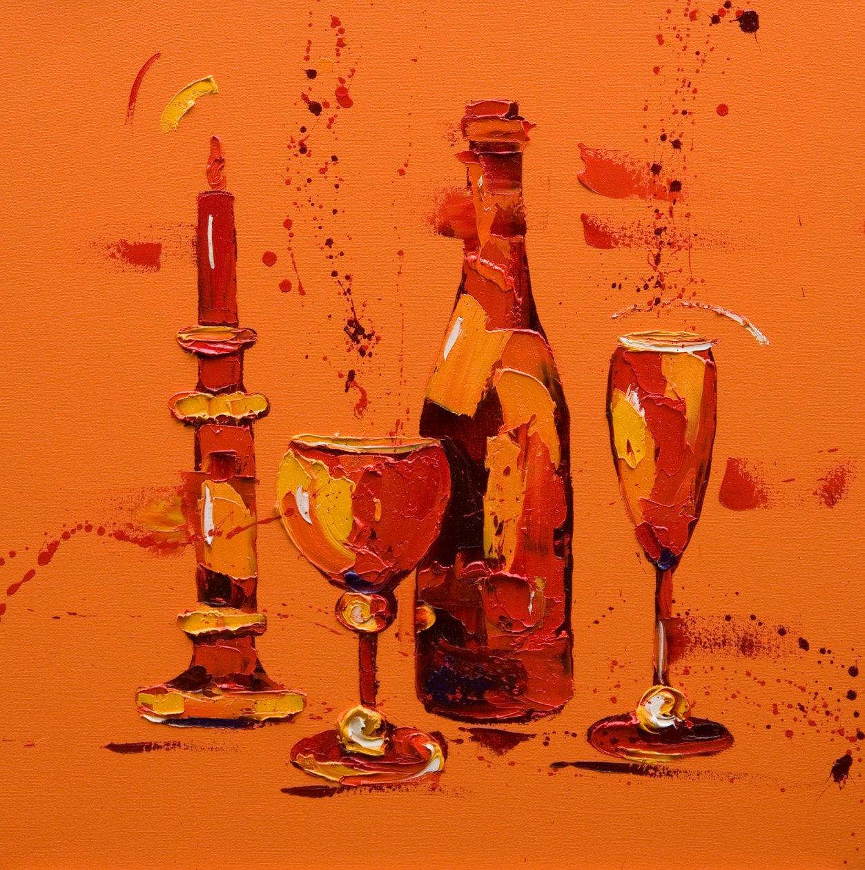 Nature morte en orange, 2005 - Penny Warden