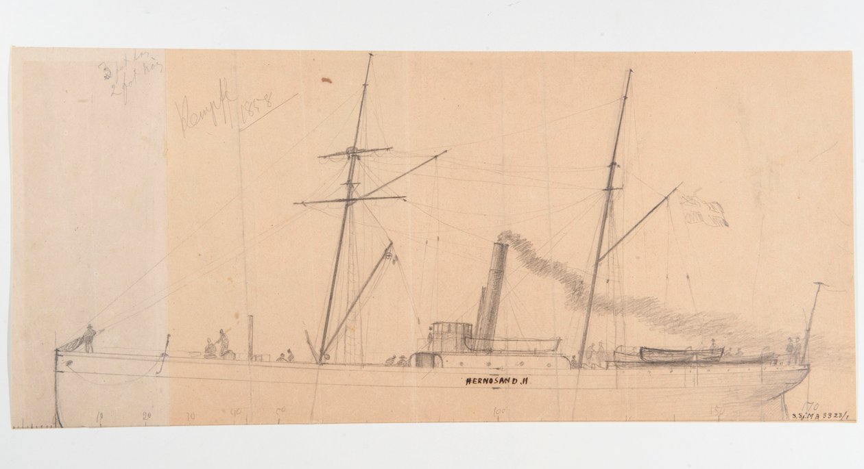 Le bateau à vapeur HERNOSAND II - Per Wilhelm Cedergren