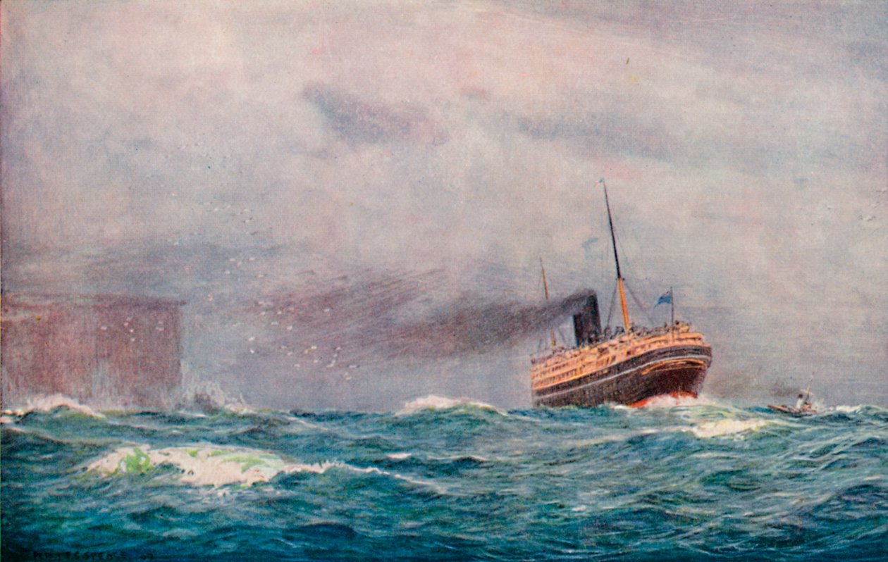 Un paquebot P. & O. en route - Percy F.S. Spence