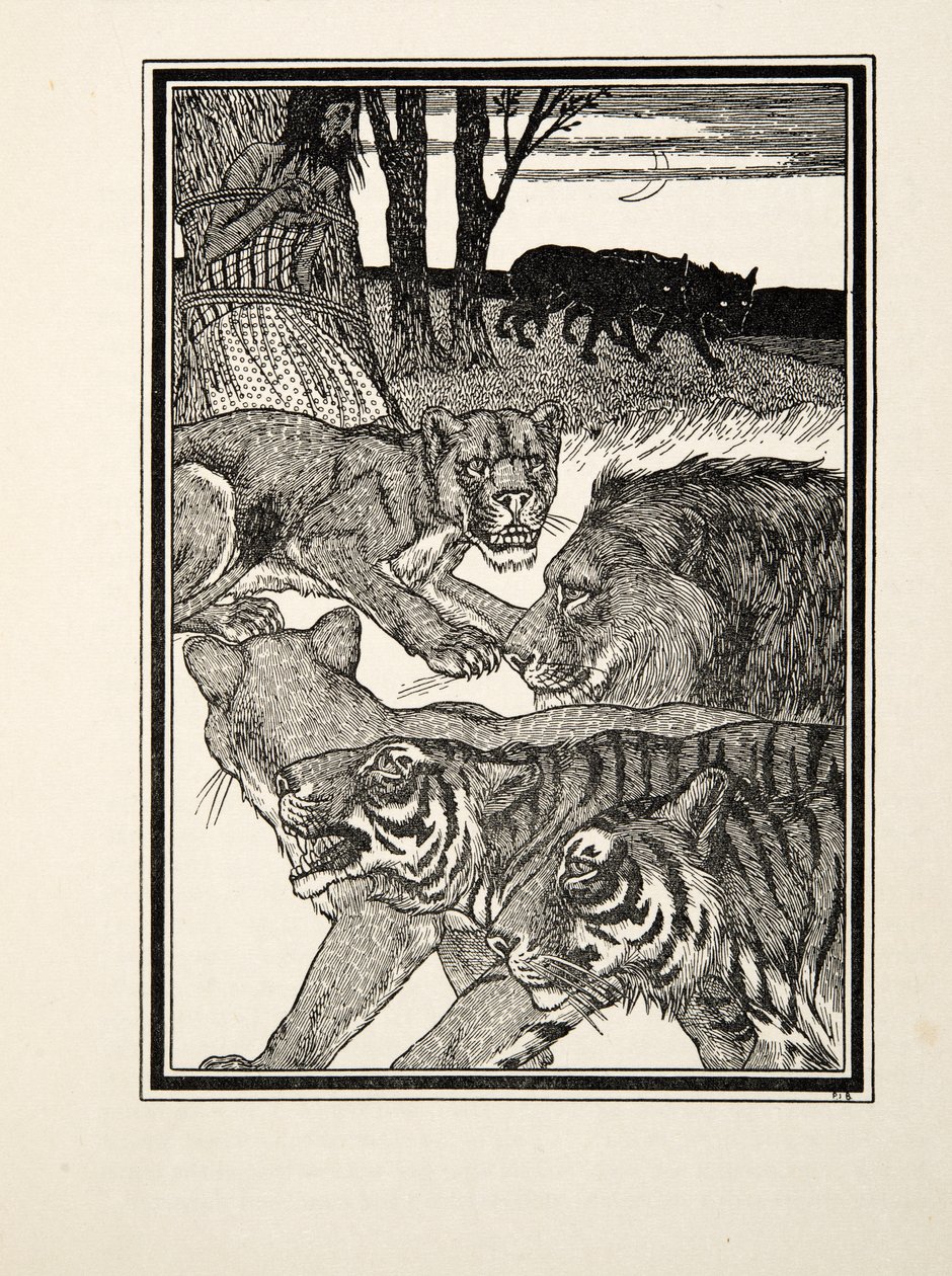 Une lionne reconnaissante, de Cent anecdotes d