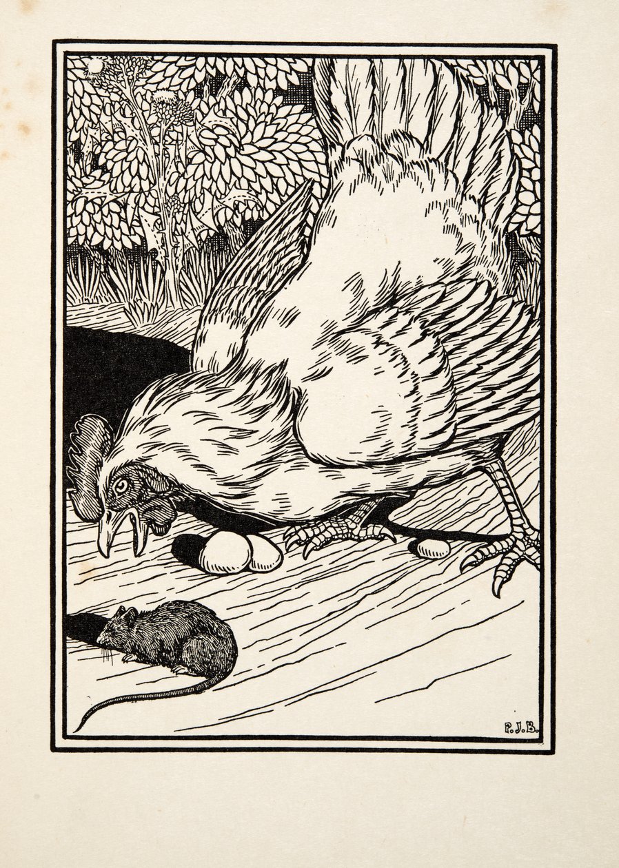 Un étrange chasseur de souris, de A Hundred Anecdotes of Animals, pub. 1924 - Percy J. Billingshurst