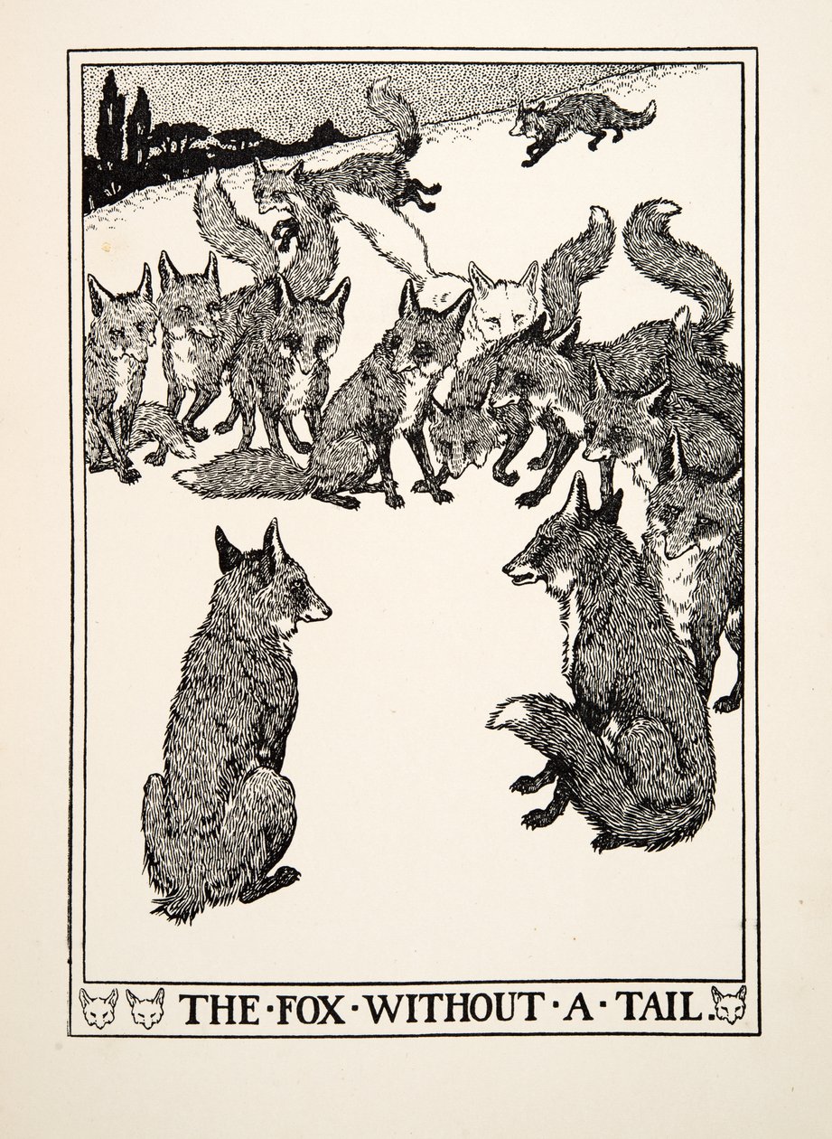 Le Renard sans Queue, de Cent Fables d