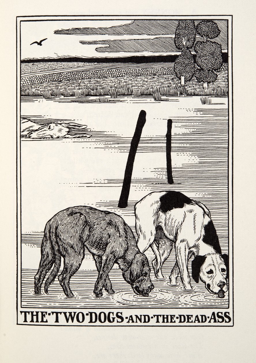 Les Deux Chiens et l