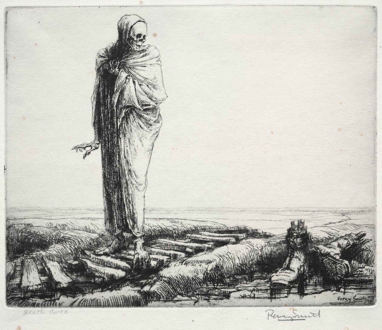 La Danse de la Mort : La Mort Émerveillée - Percy John Delf Smith