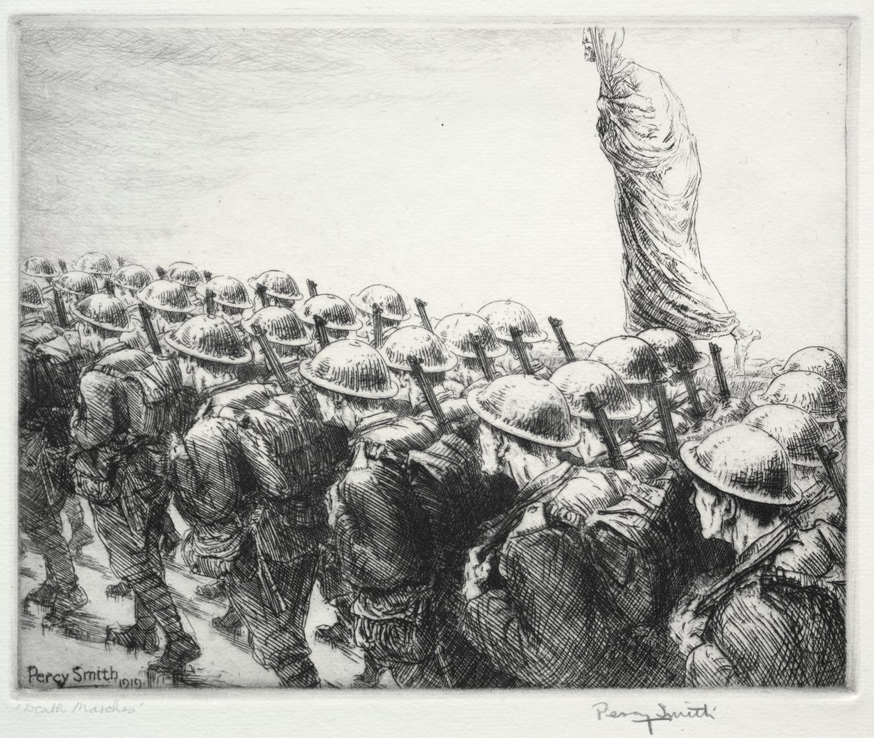La Danse de la Mort : La Marche de la Mort - Percy John Delf Smith