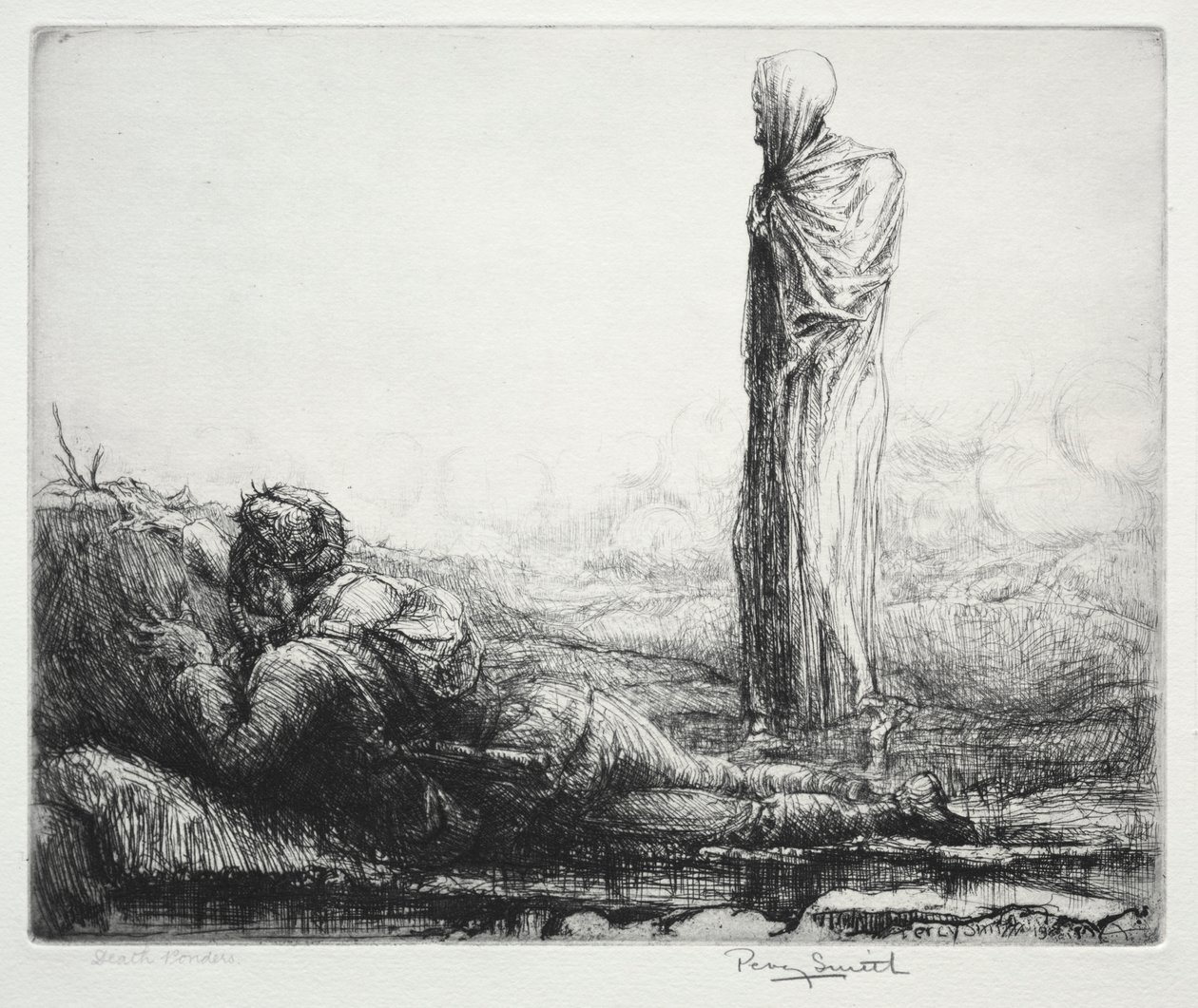 La danse macabre : La mort réfléchit - Percy John Delf Smith