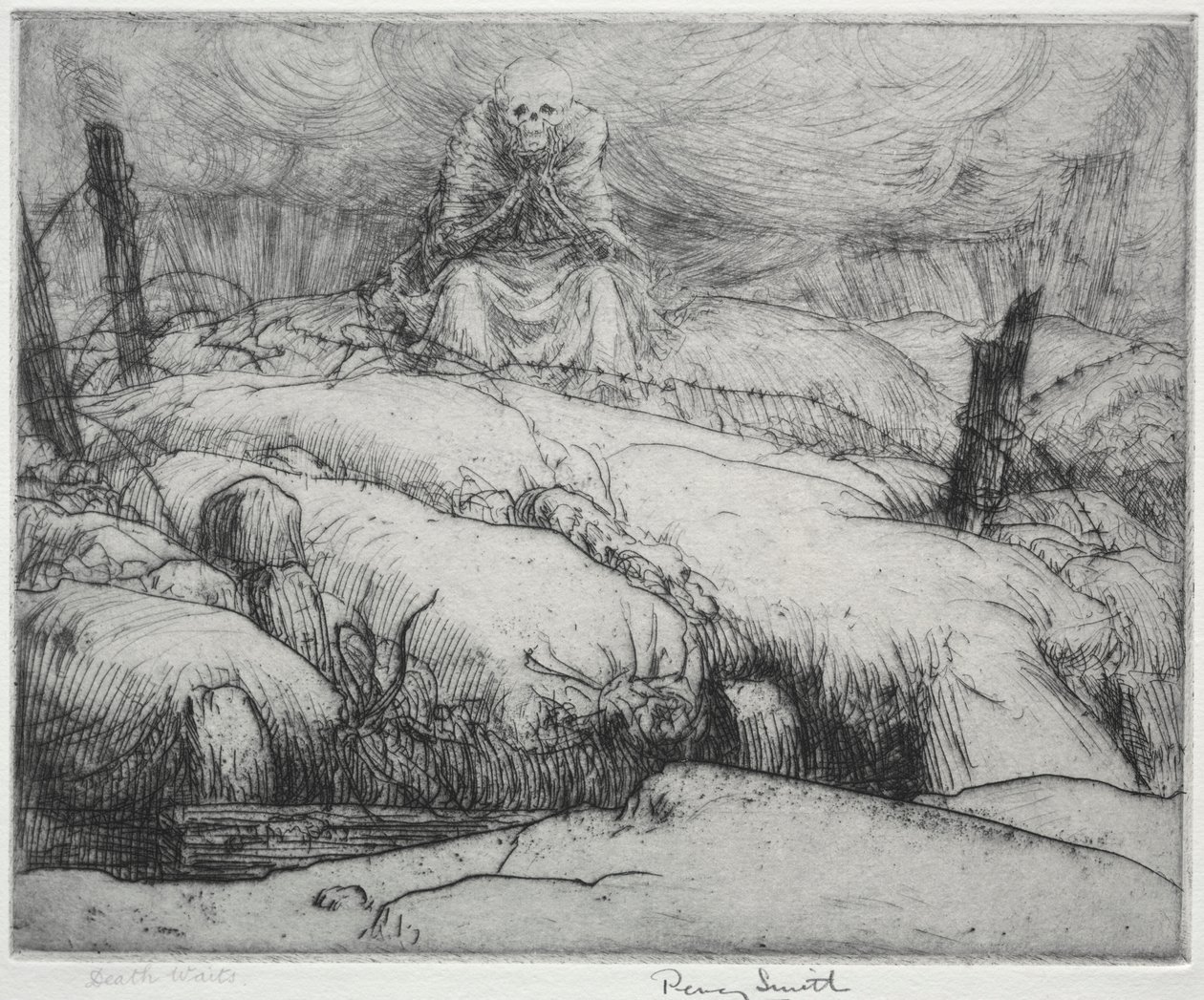 La danse macabre : La mort attend - Percy John Delf Smith