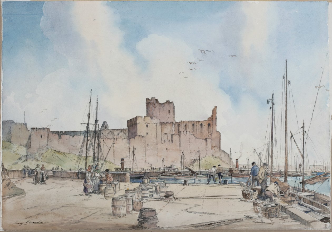 Château de Peel, Île de Man - Percy Lancaster