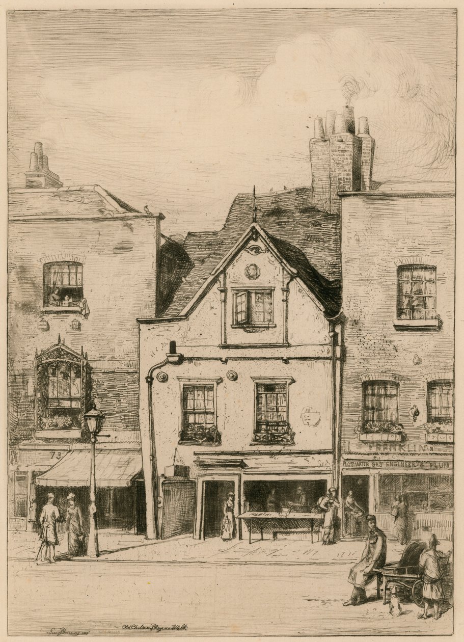 Chelsea (gravure) - Percy Thomas