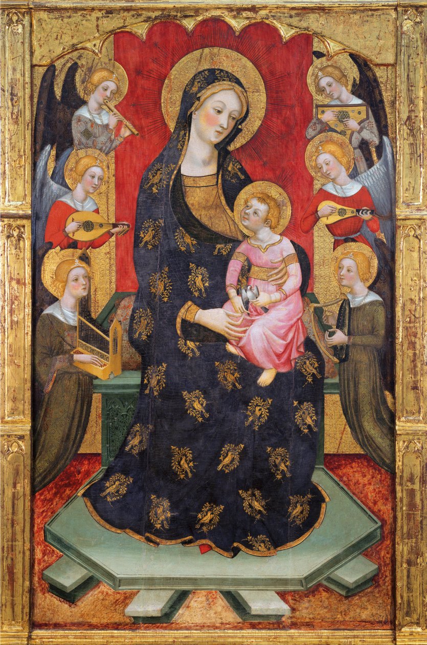 Vierge des Anges - Pere Serra