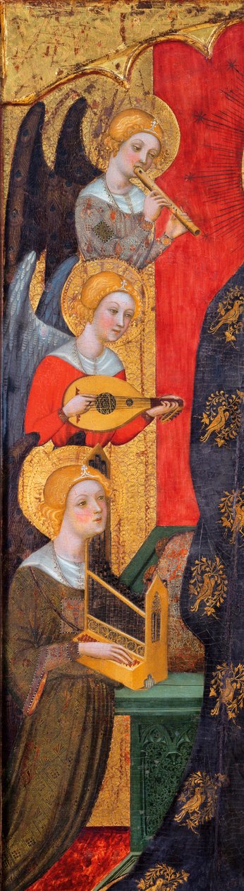 Vierge entourée d