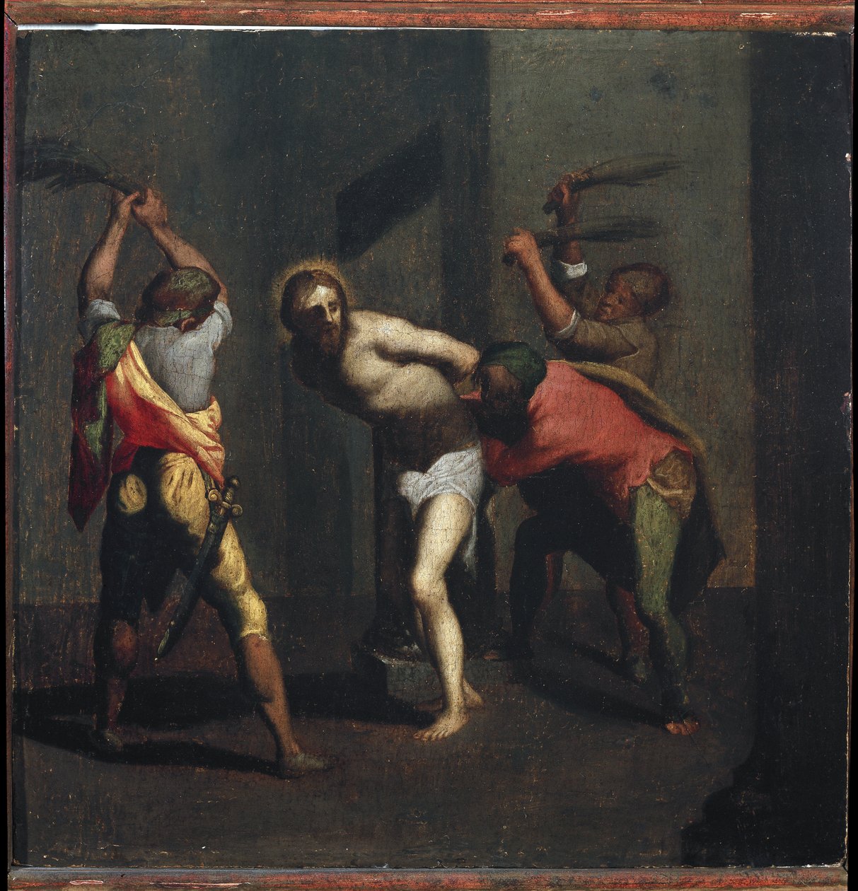 Passion du Christ : La Flagellation - Perino del Vaga