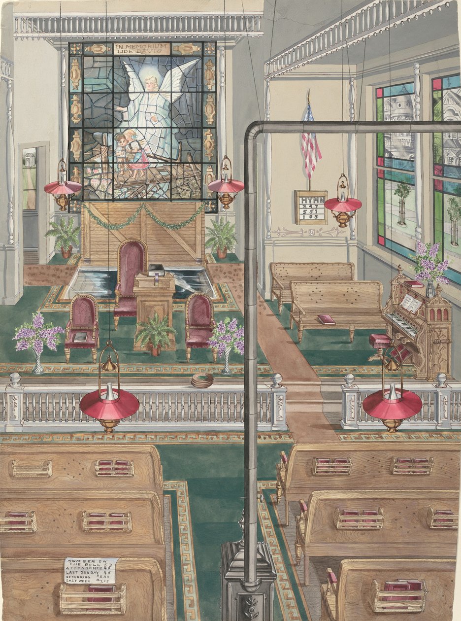 Église baptiste, 1901 - Perkins Harnly
