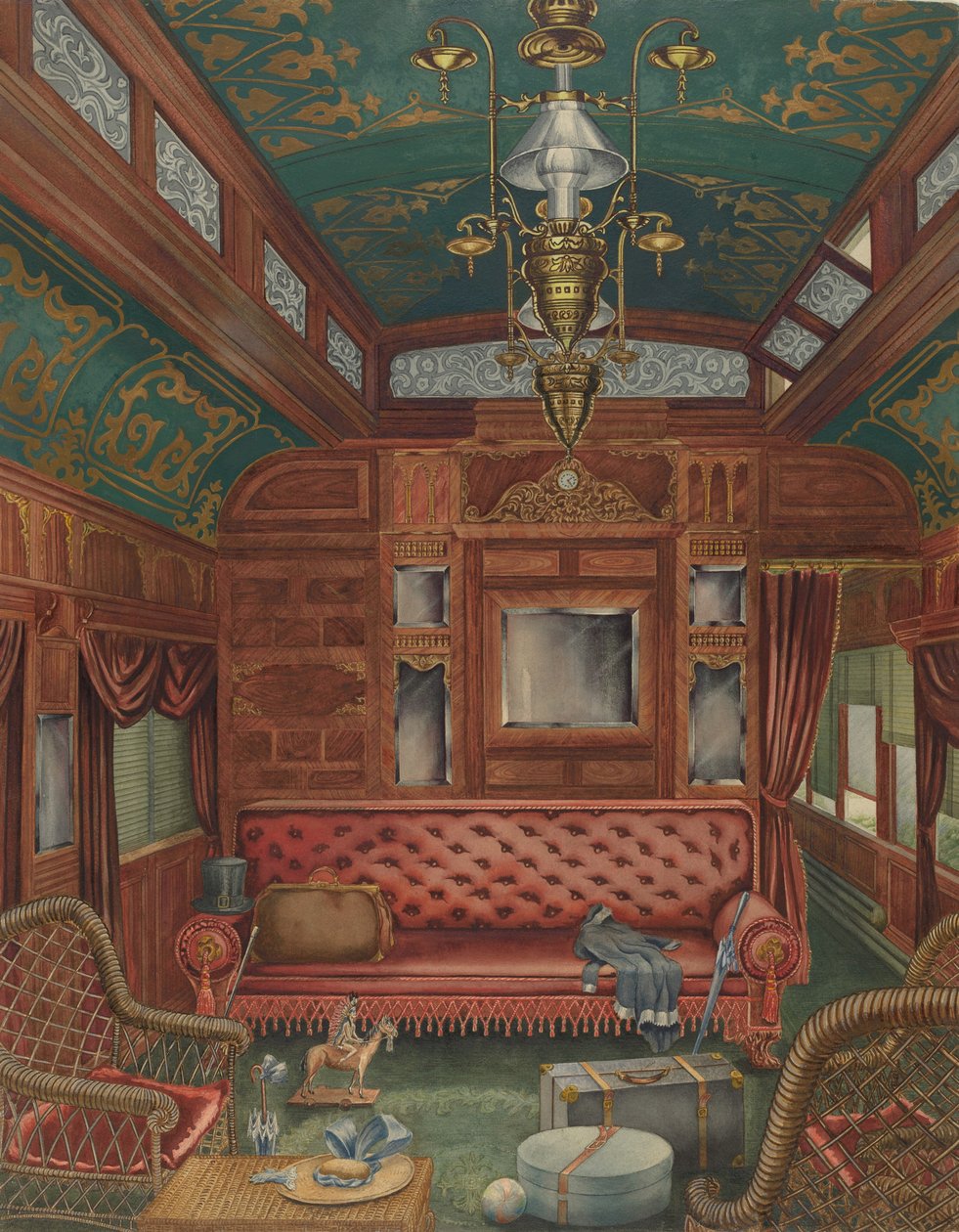 Wagon Pullman, vers 1940 - Perkins Harnly