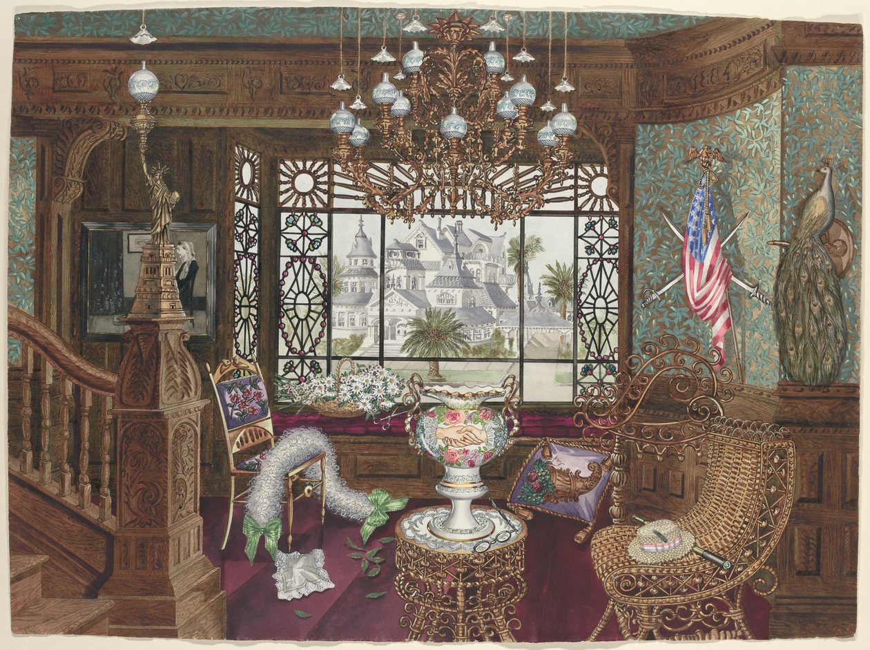 Alcôve de fenêtre, 1935-1942 - Perkins Harnly
