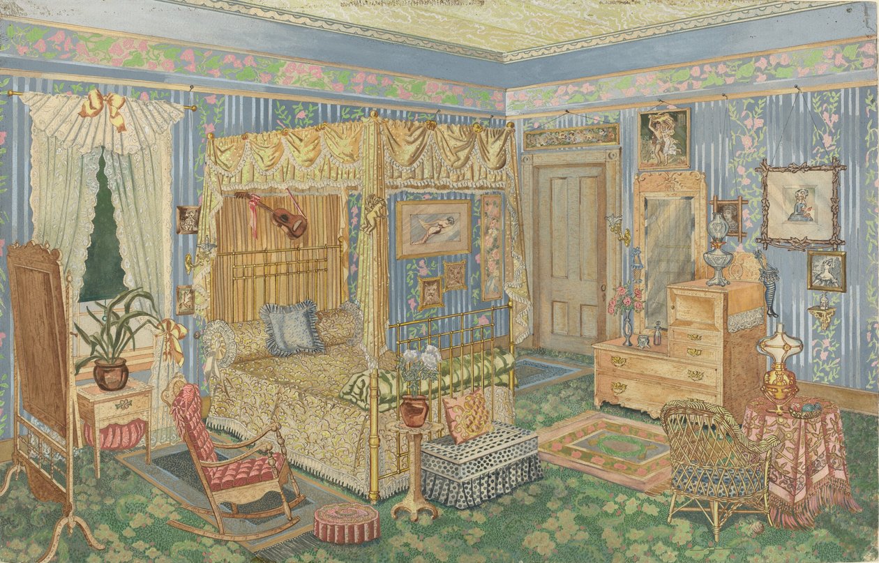 Chambre de femme, 1935-1942 - Perkins Harnly
