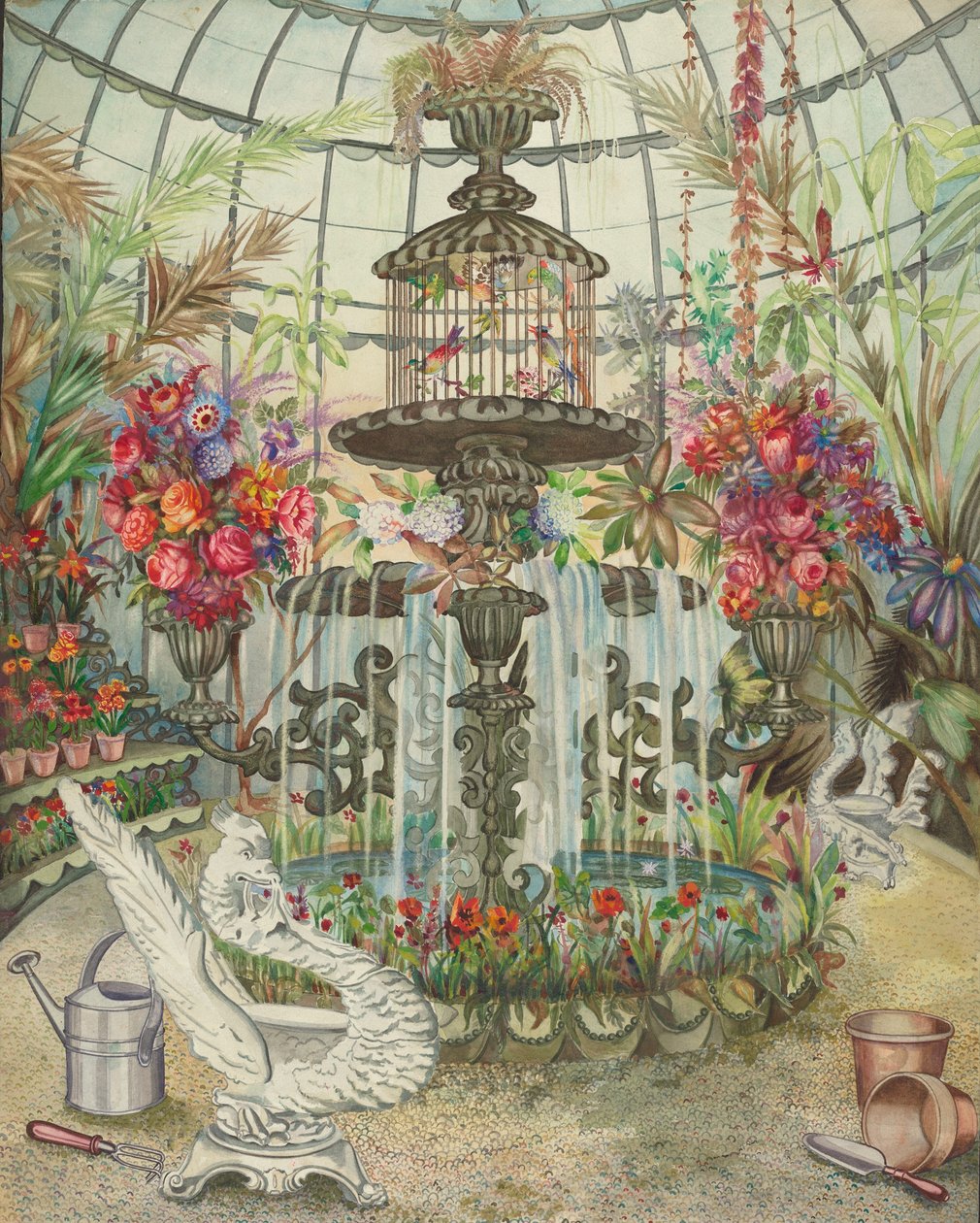 Fontaine de la serre - Perkins Harnly and Nicholas Zupa
