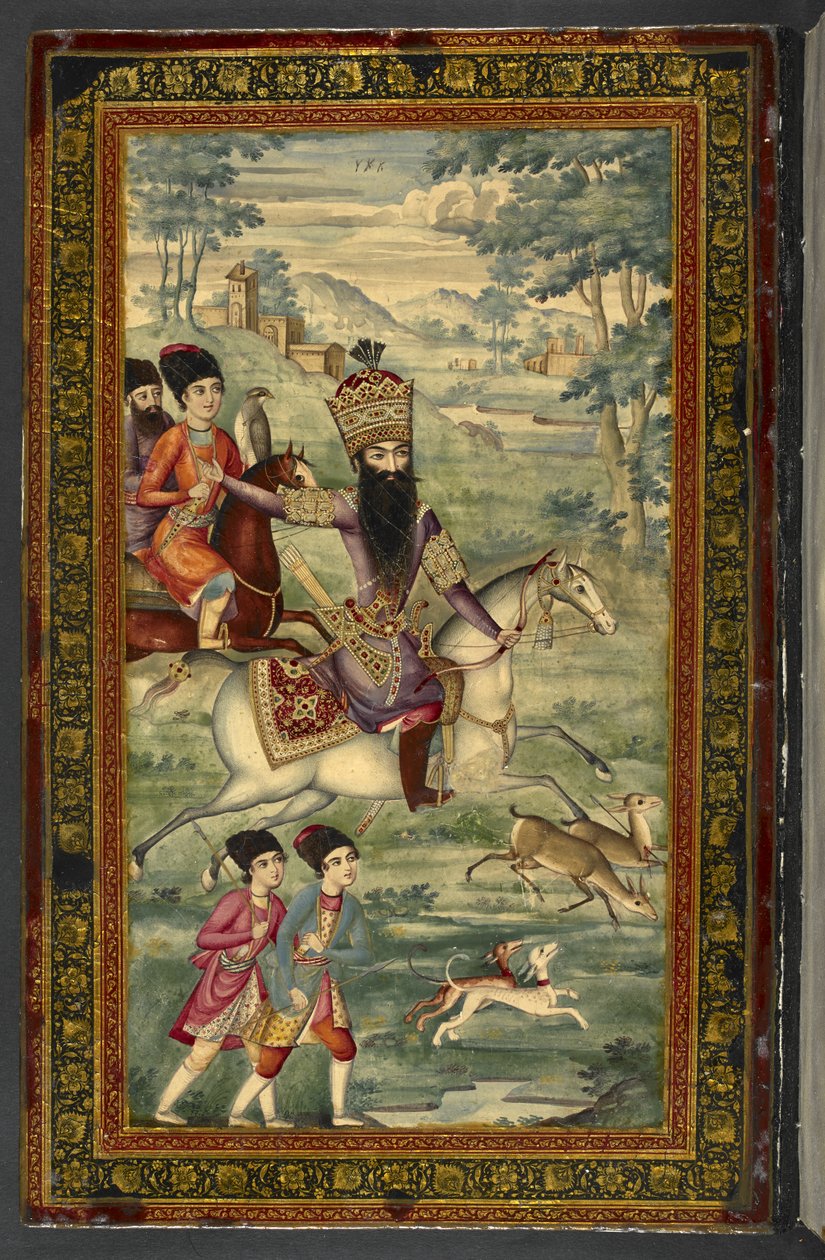 IO Islamic 3558 Portrait de Fath-Ali Shah Qajar, 
