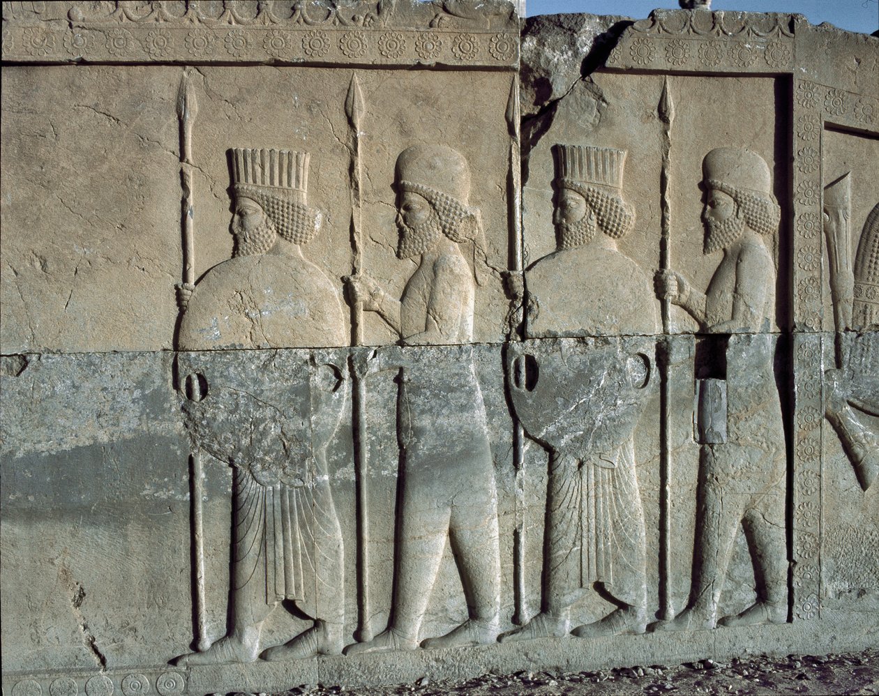 Garde impériale. Bas-reliefs de l
