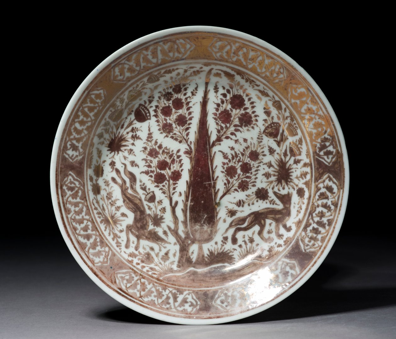 Assiette, Iran, fin du 17ème siècle - Persian School