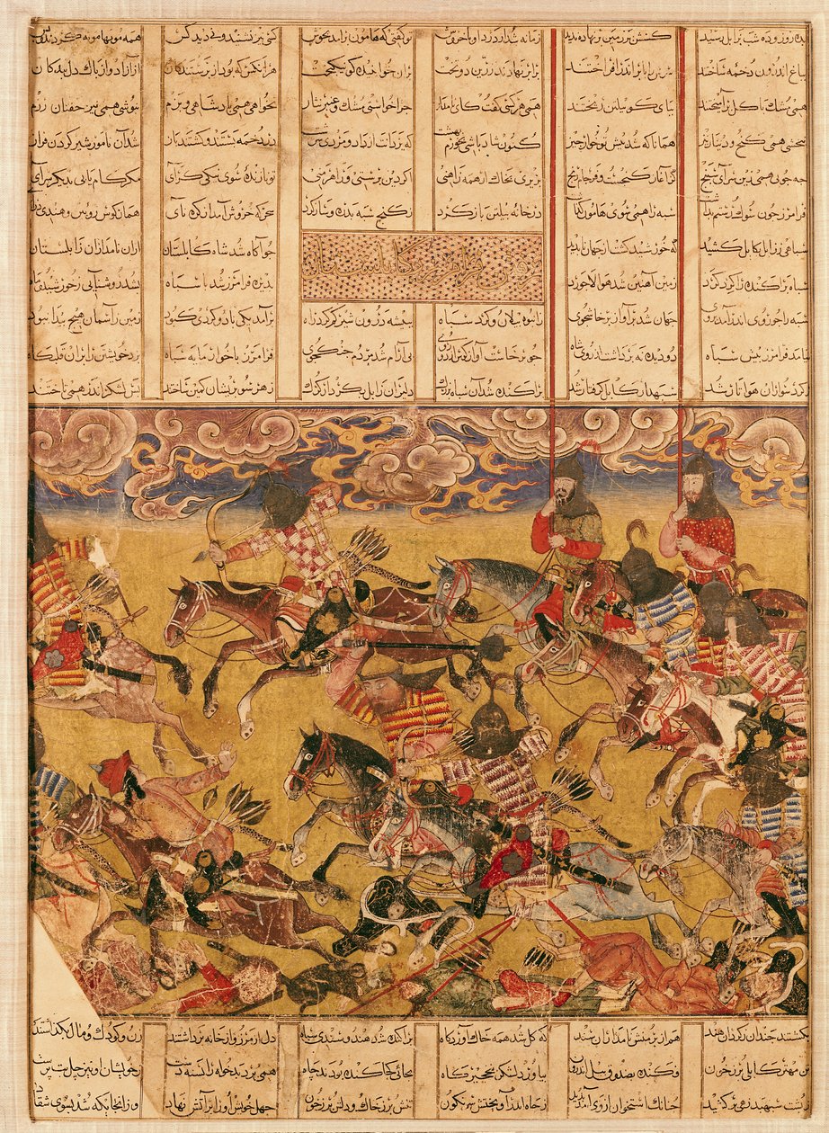 La Charge des Cavaliers de Faramouz, illustration du 