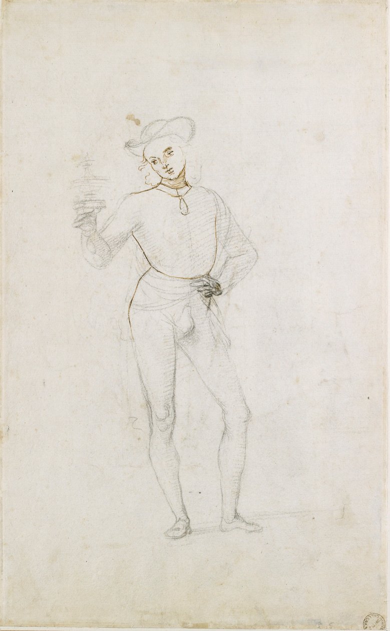 Étude pour une figure dans une Adoration des Mages, vers 1470-1520 - Perugino