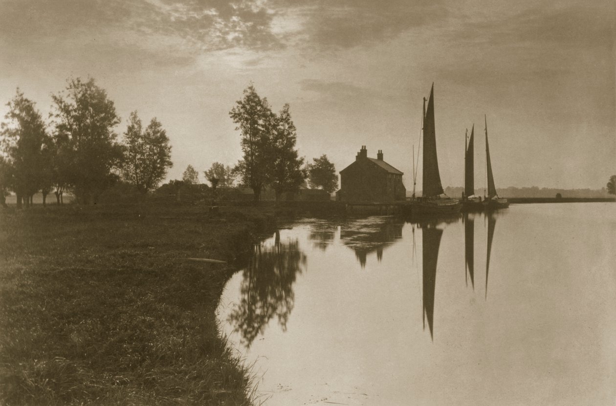 Cantley Whernes attend le changement de marée, c.1886 - Peter Emerson und Thomas Goodall