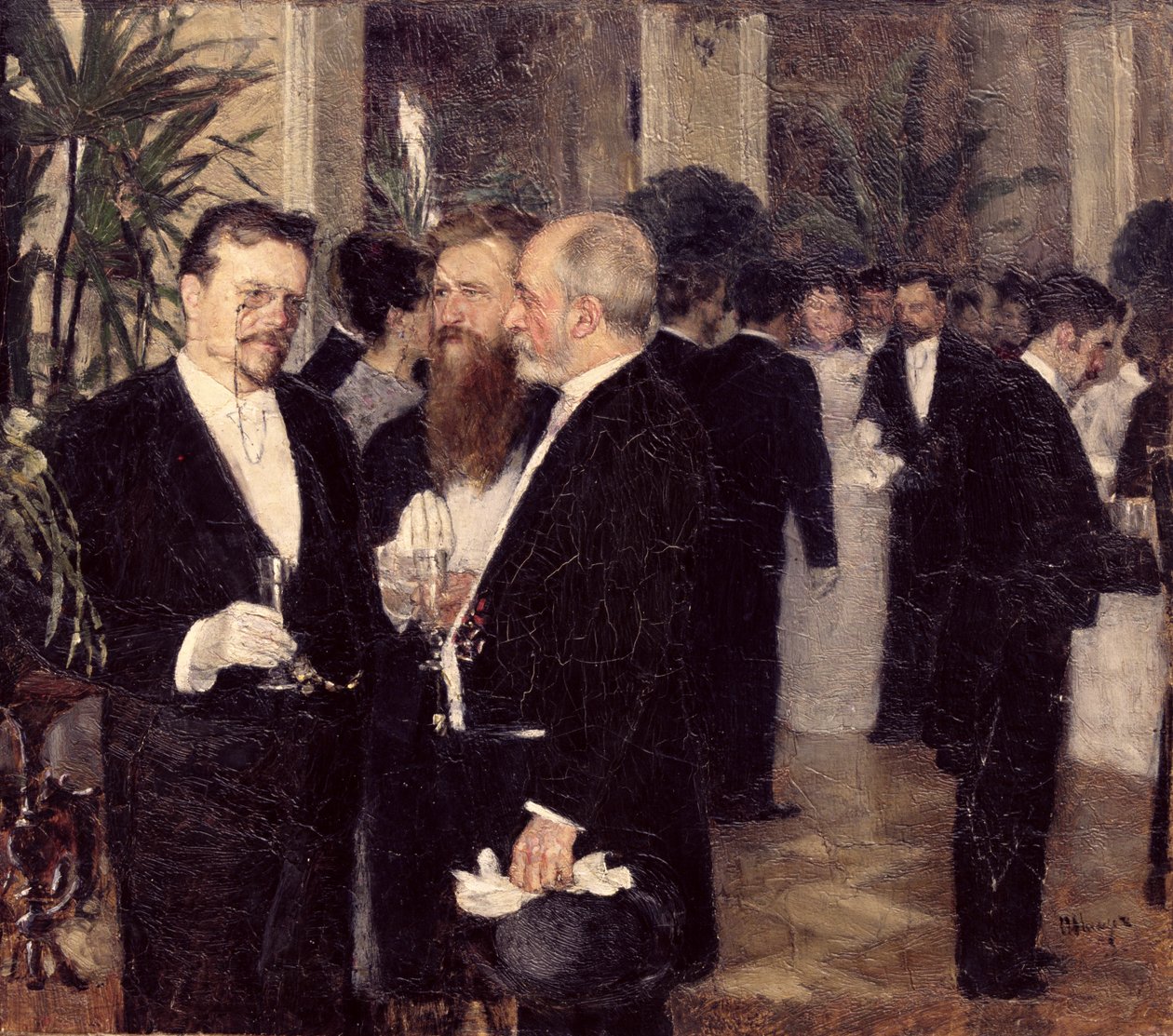Au Bal, 1900 - Peter Alexandrovich Nilus