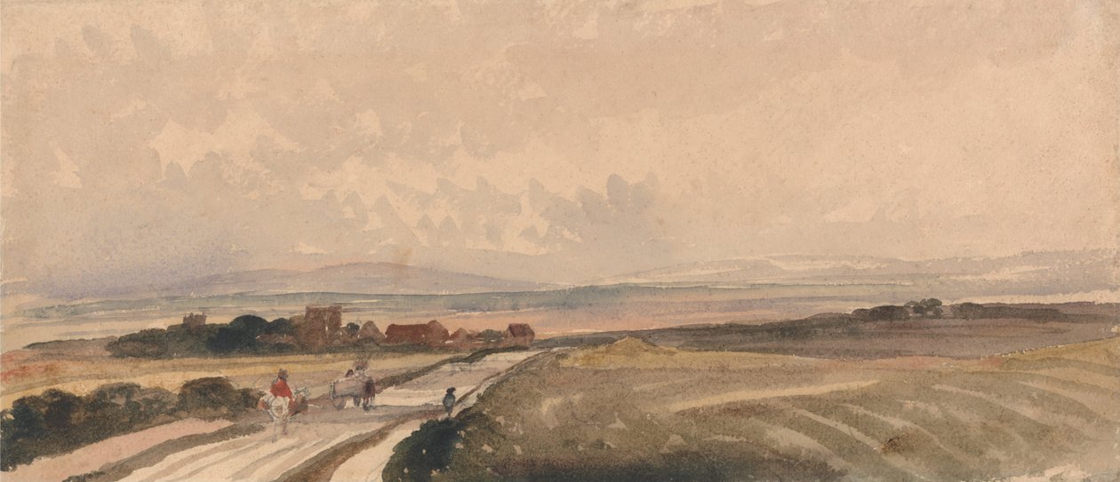 Une route du Yorkshire - Peter de Wint