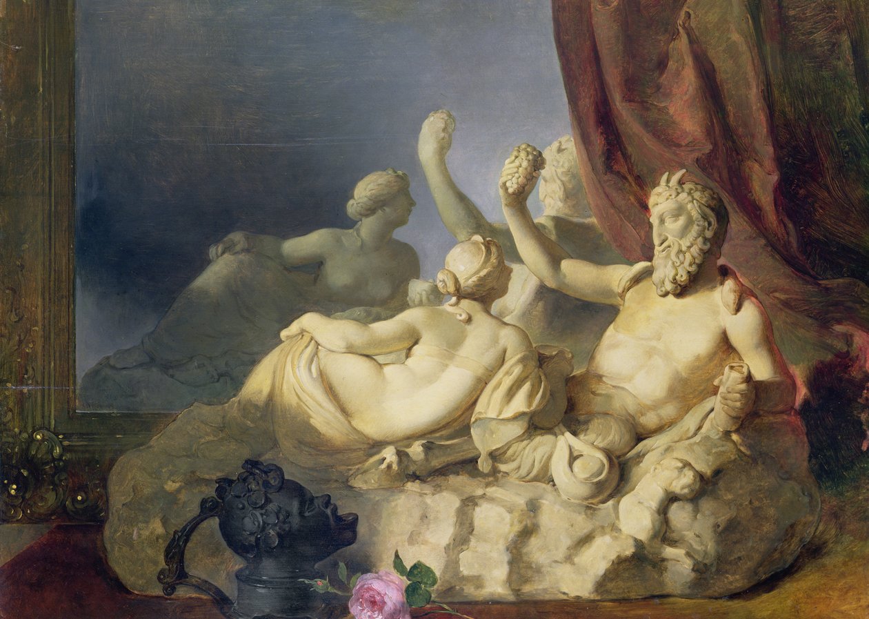 Pan et une nymphe - Peter Fendi