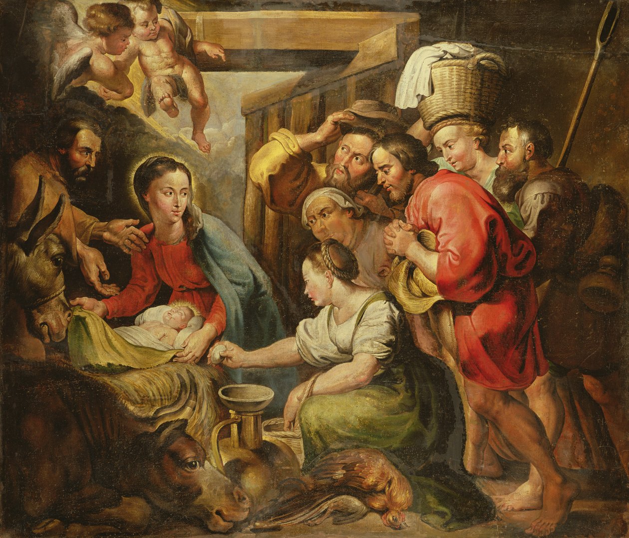 Adoration des bergers - Peter Paul Rubens