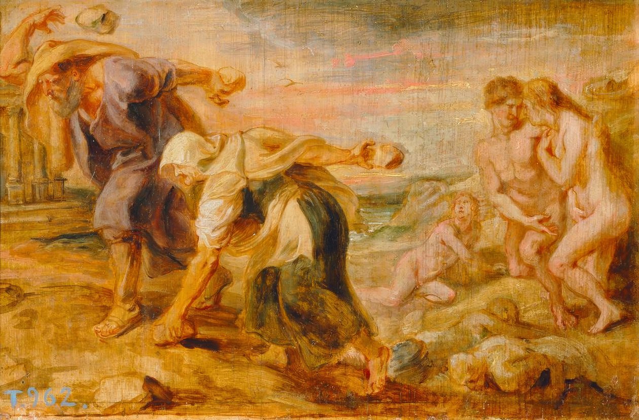Deucalion et Pyrrha - Peter Paul Rubens