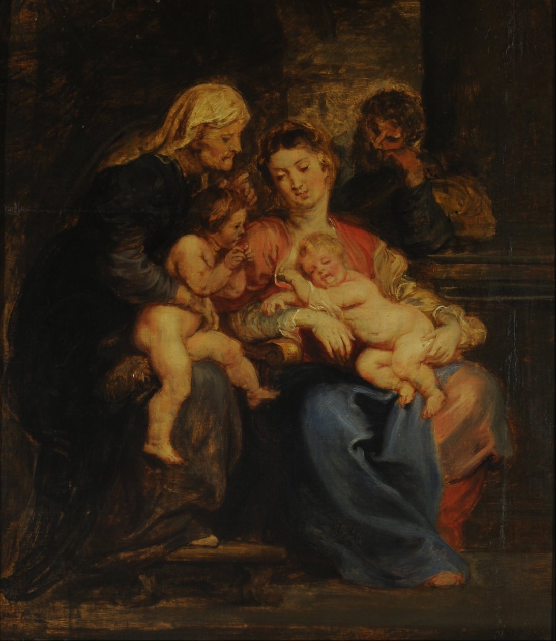 La Sagrada Familia avec Sainte Isabelle et Saint Jean - Peter Paul Rubens