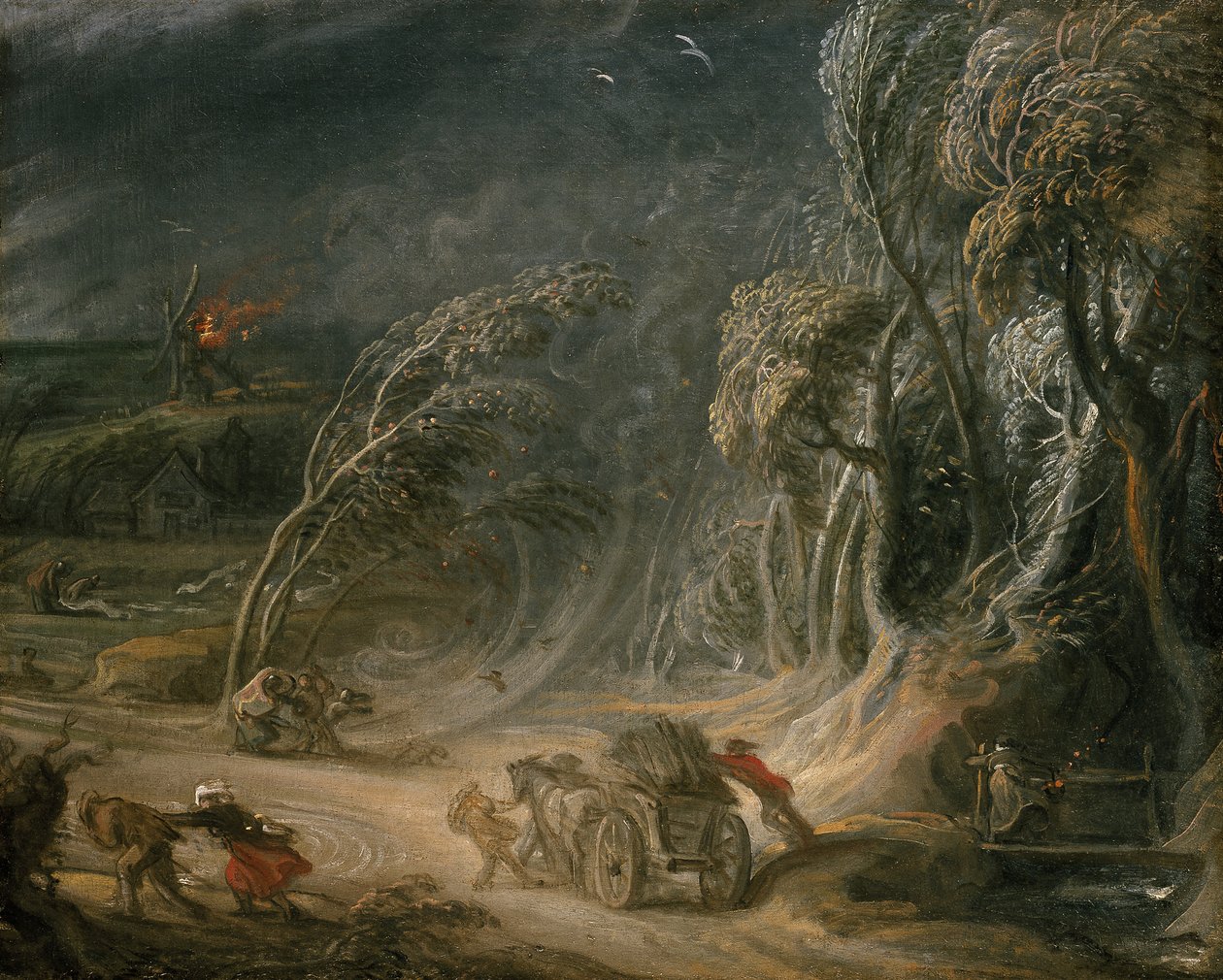 Paysage : Une Tempête - Peter Paul Rubens