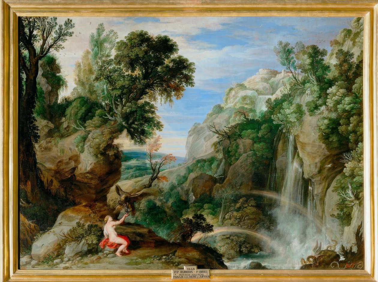 Paysage avec Hébé (ou Psyché) - Peter Paul Rubens