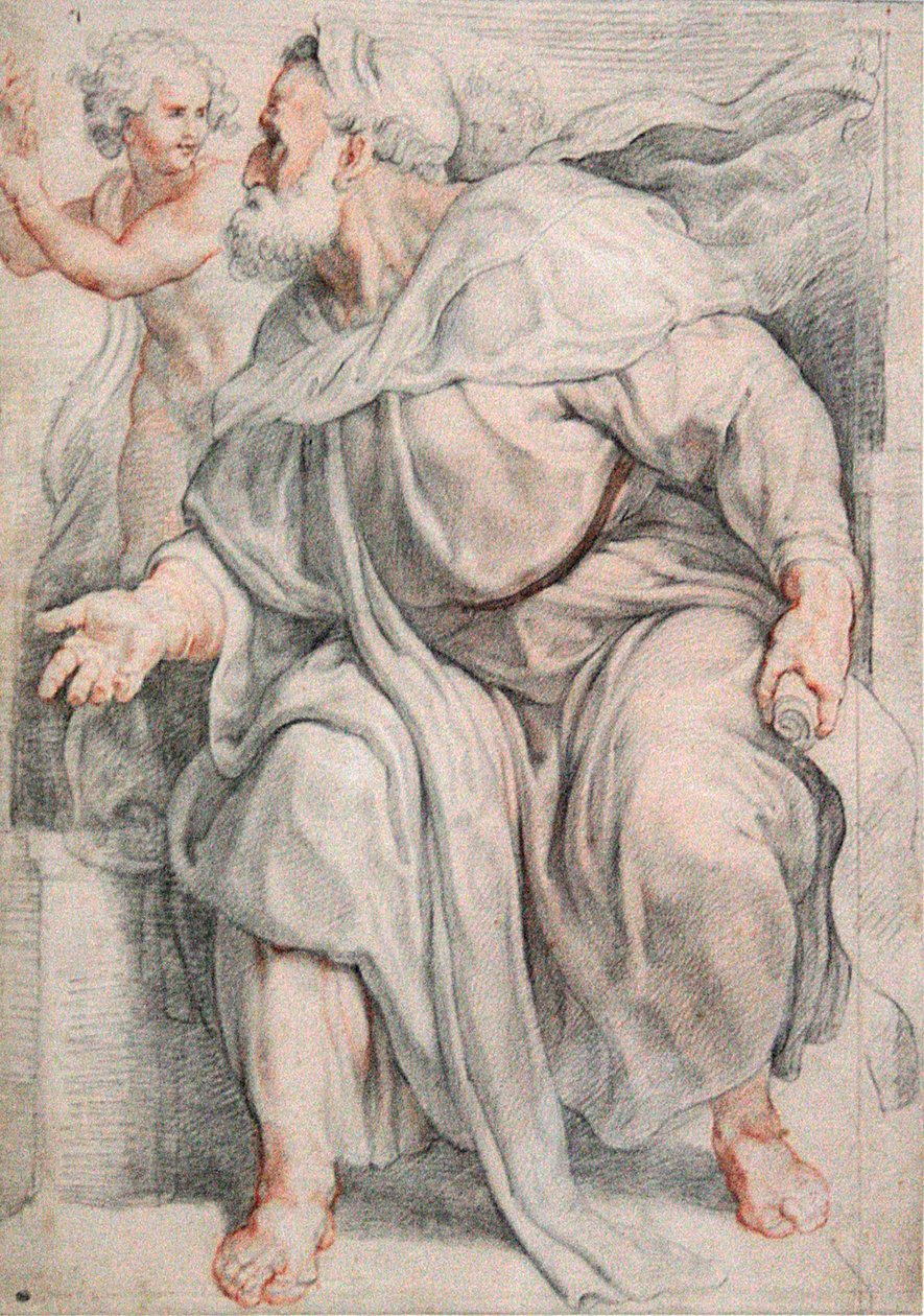 Le Prophète Ézéchiel - Peter Paul Rubens