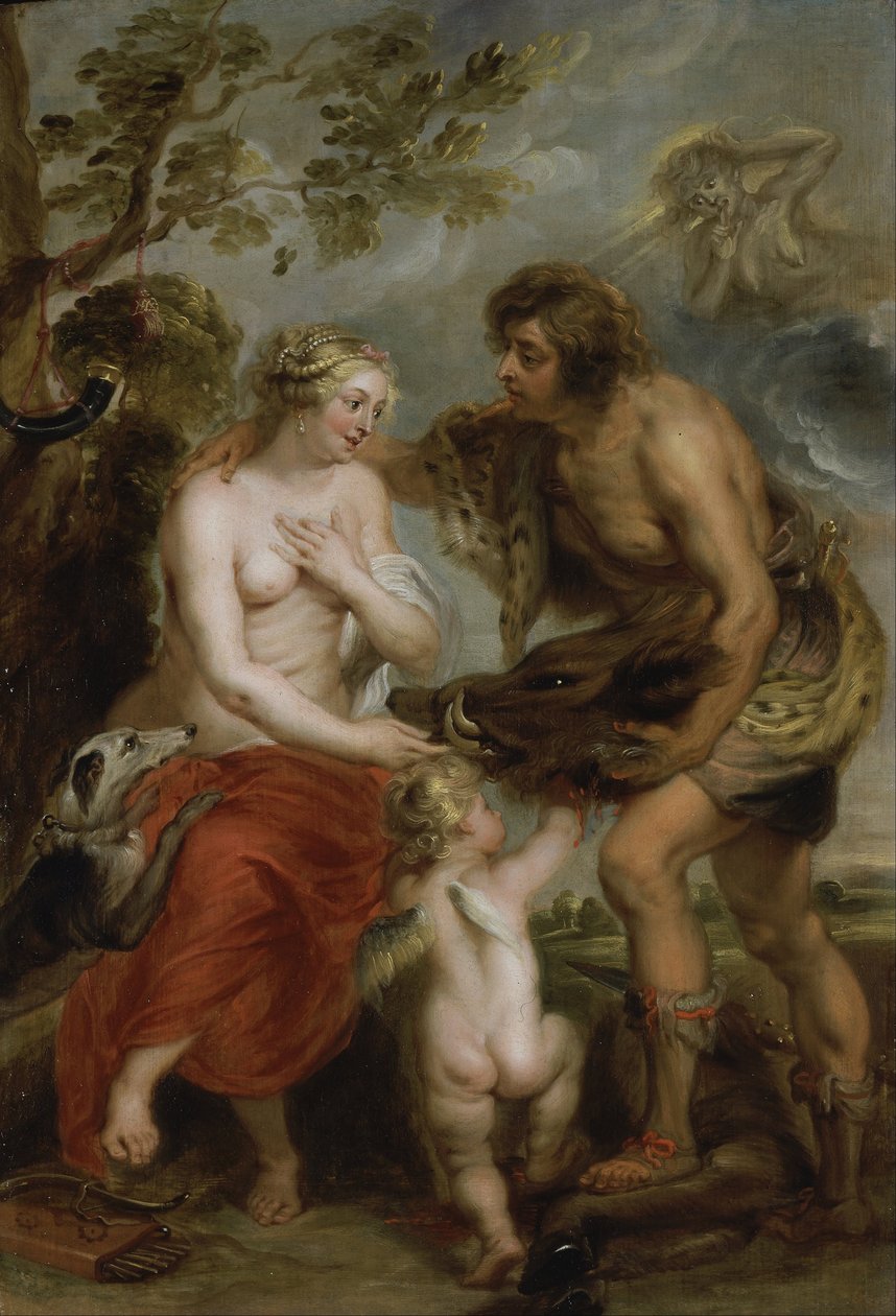 Méléagre et Atalante - Peter Paul Rubens