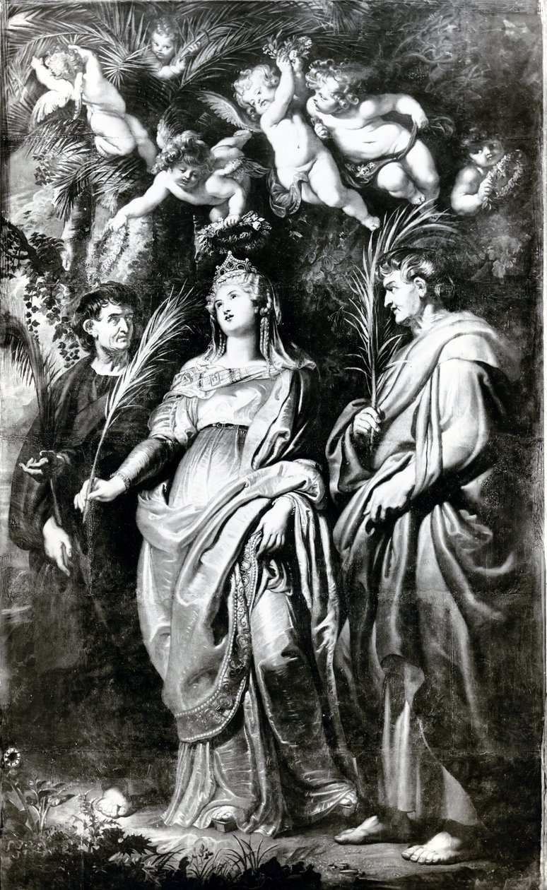 Sainte Domitille avec SS. Nérée et Achillée, 1608 - Peter Paul Rubens
