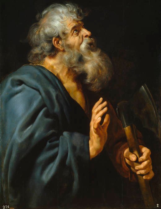 Saint Matthias - Peter Paul Rubens