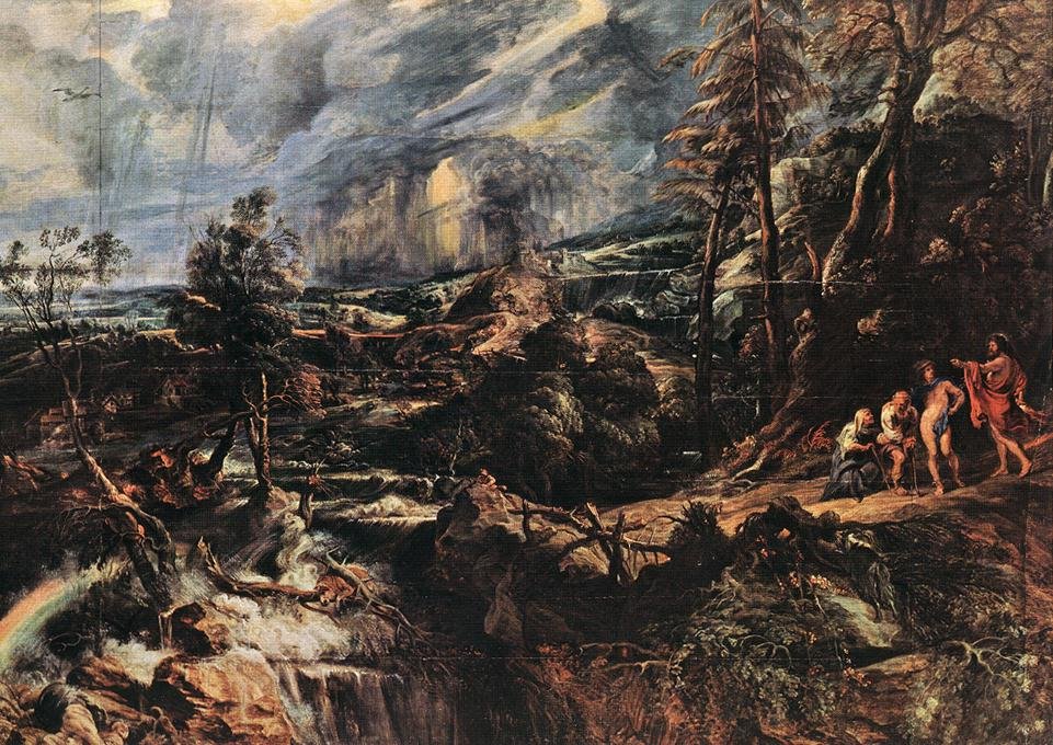 Paysage orageux - Peter Paul Rubens