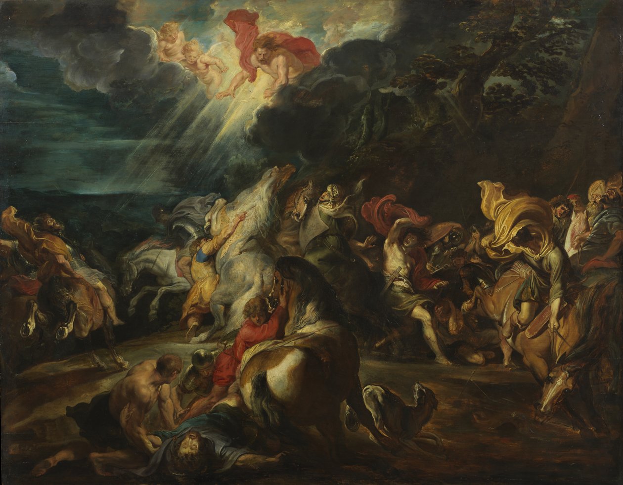 La Conversion de Saint Paul c.1611 - Peter Paul Rubens