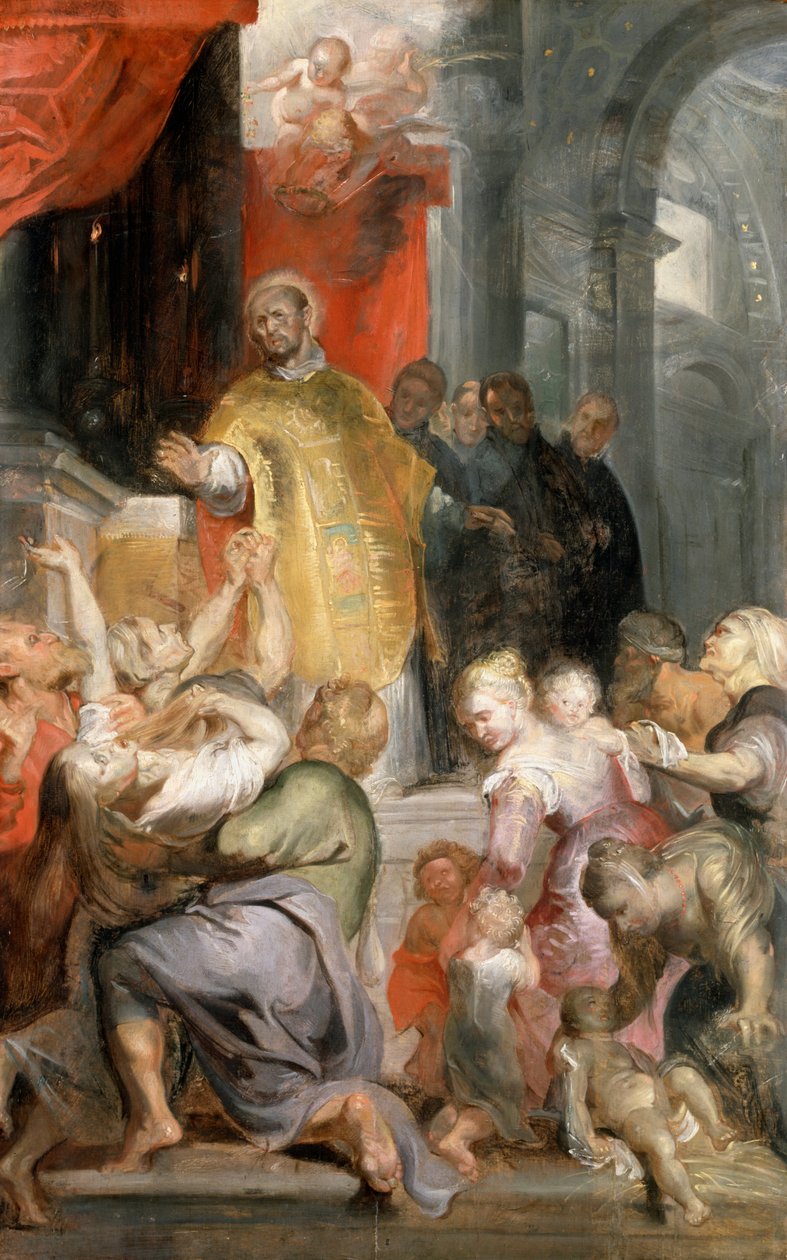 Les miracles de Saint Ignace de Loyola - Peter Paul Rubens