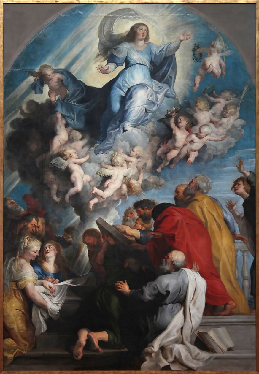 Assomption de Marie - Peter Paul studio of Rubens